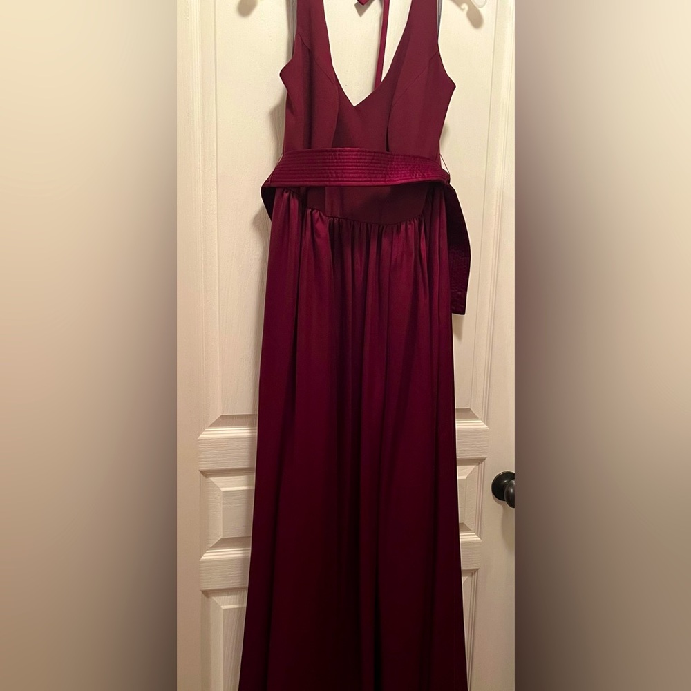 Vera Wang open back dress